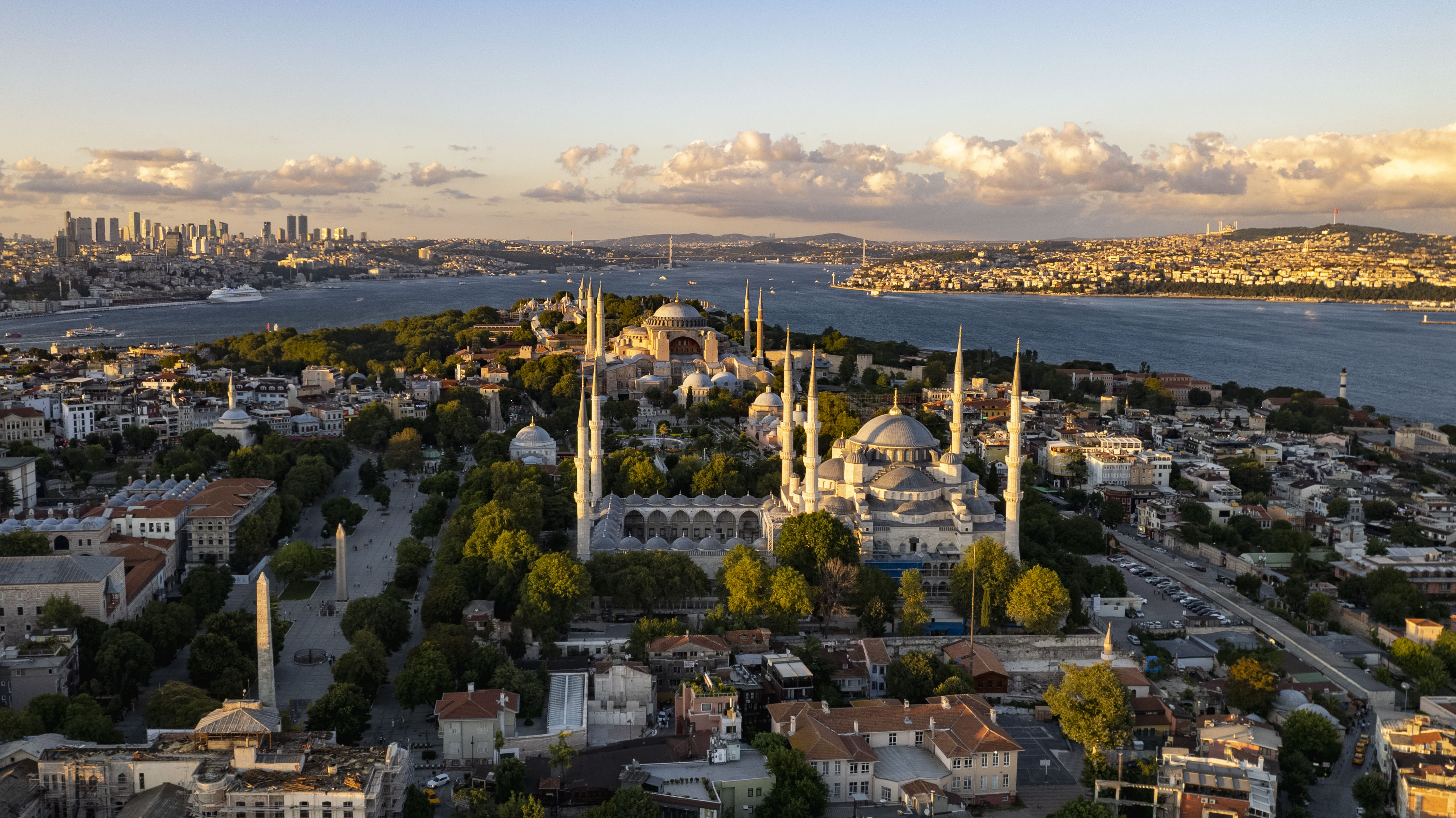 Old City Istanbul and Hagia Sophia